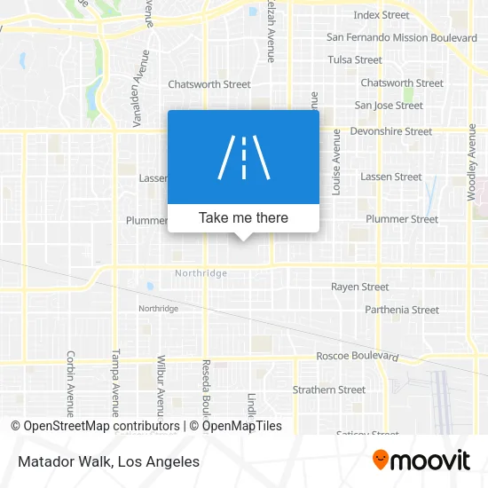 Mapa de Matador Walk