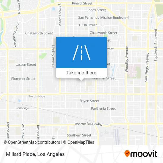 Millard Place map