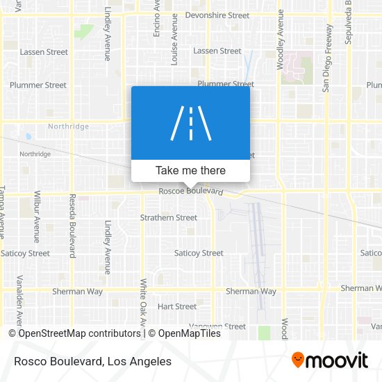 Mapa de Rosco Boulevard