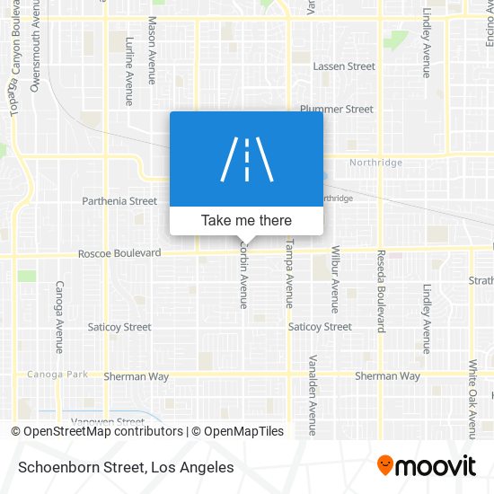 Schoenborn Street map