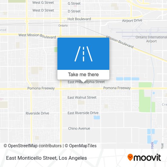 Mapa de East Monticello Street