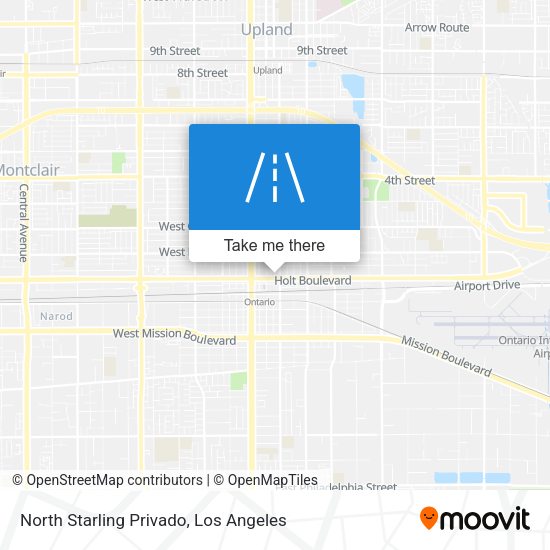 Mapa de North Starling Privado