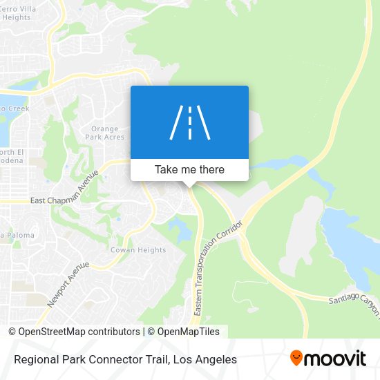 Regional Park Connector Trail map
