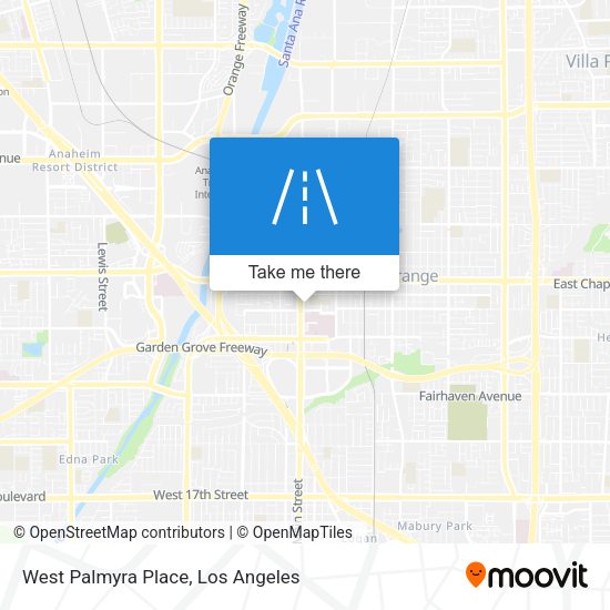 Mapa de West Palmyra Place