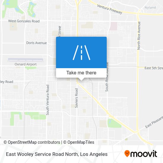 Mapa de East Wooley Service Road North