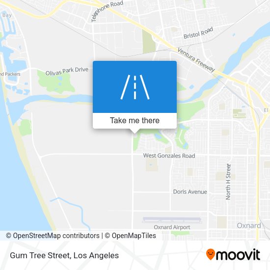Gum Tree Street map
