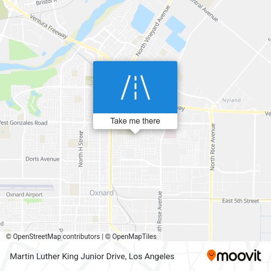Martin Luther King Junior Drive map