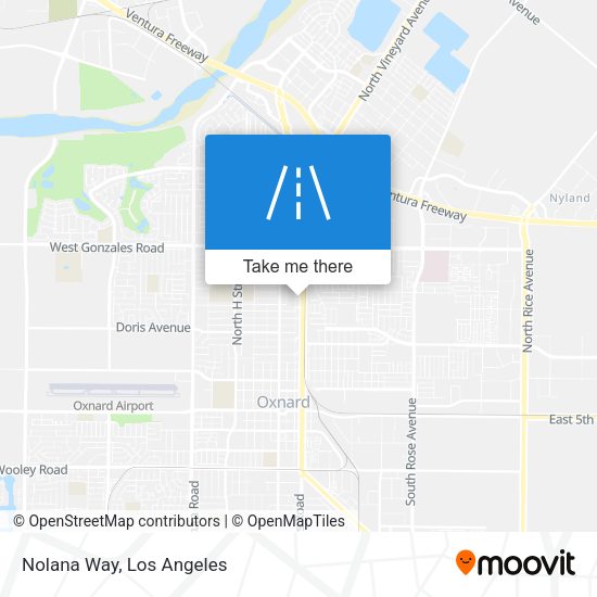 Mapa de Nolana Way