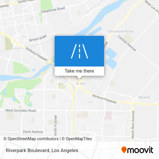 Mapa de Riverpark Boulevard