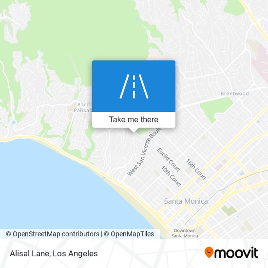 Alisal Lane map