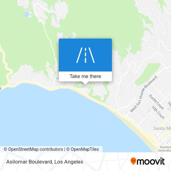 Mapa de Asilomar Boulevard