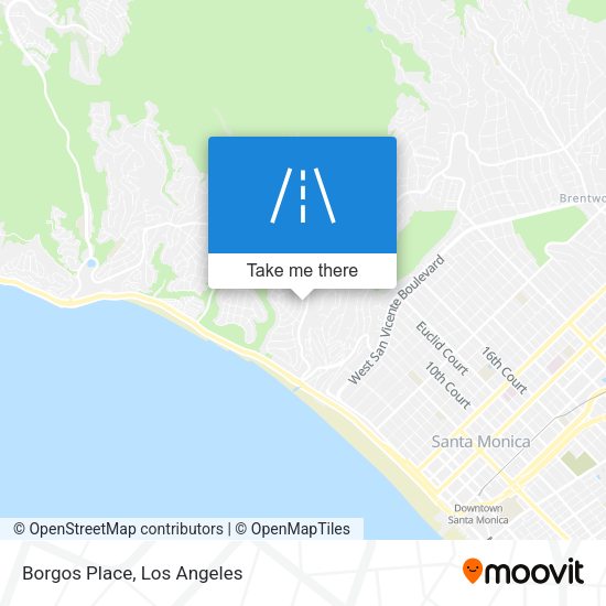 Mapa de Borgos Place