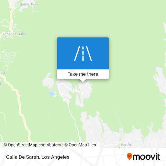 Mapa de Calle De Sarah