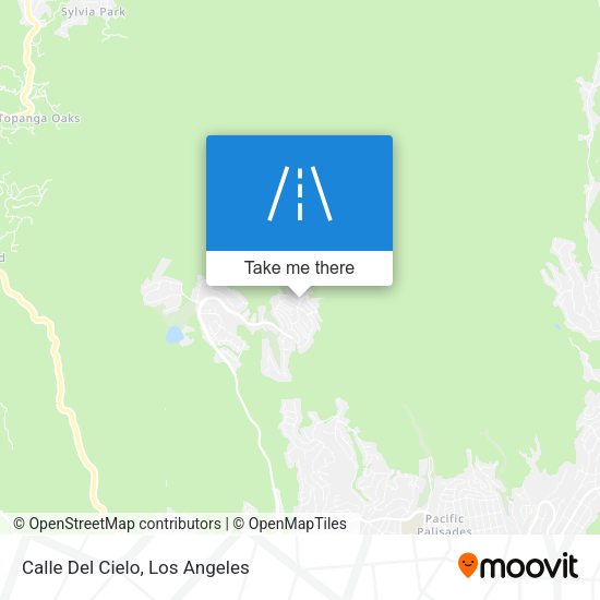 Calle Del Cielo map