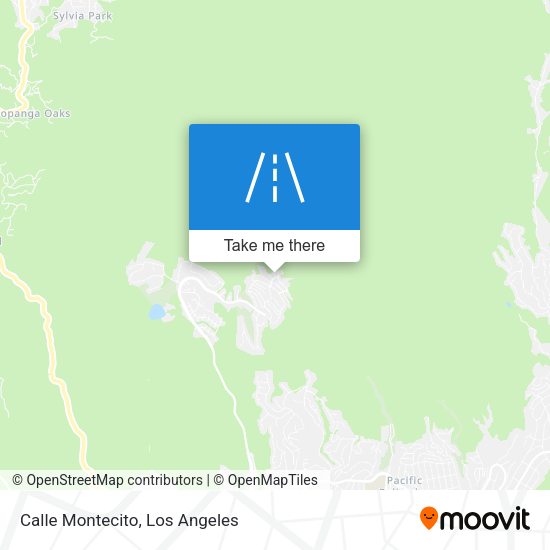 Calle Montecito map