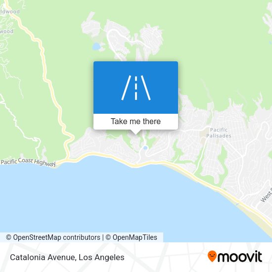 Catalonia Avenue map