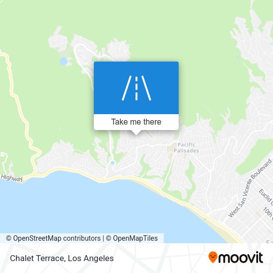 Chalet Terrace map