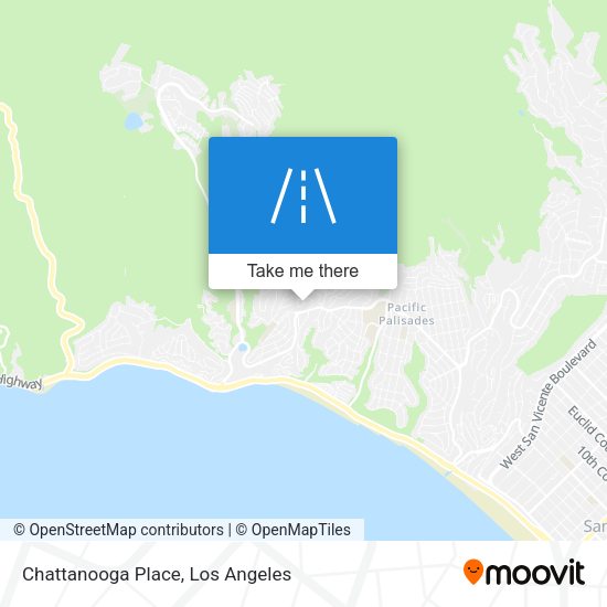 Mapa de Chattanooga Place