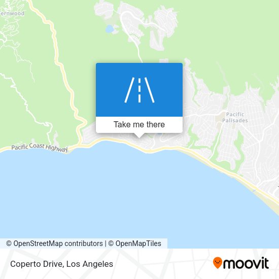 Mapa de Coperto Drive