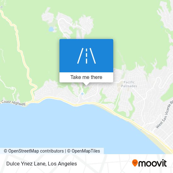 Mapa de Dulce Ynez Lane