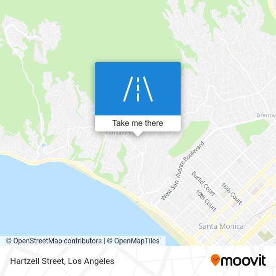 Hartzell Street map