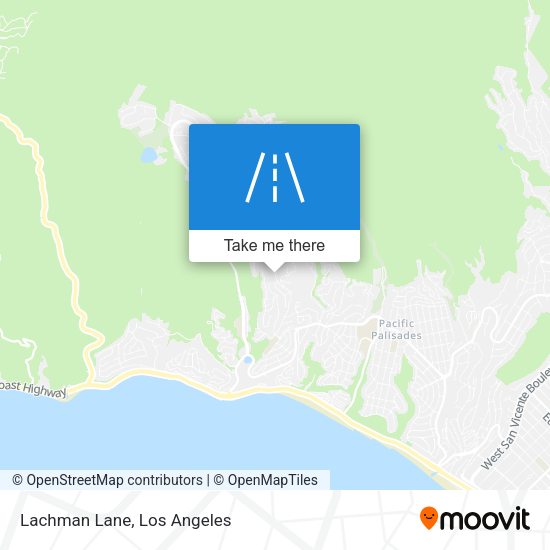 Mapa de Lachman Lane