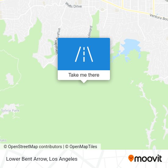 Mapa de Lower Bent Arrow