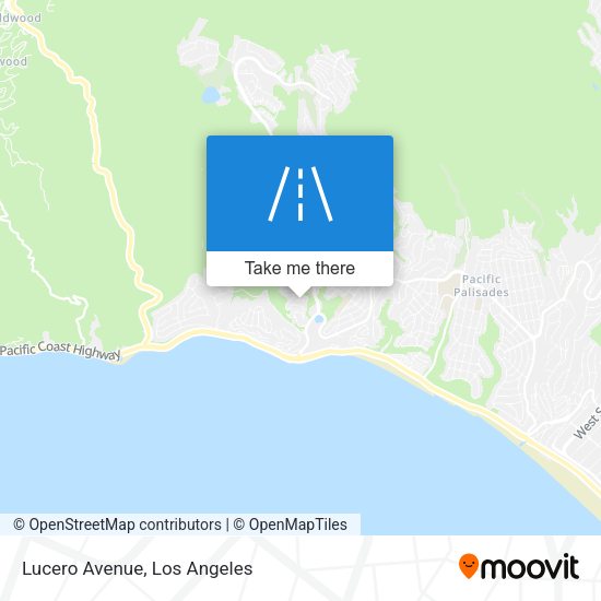 Mapa de Lucero Avenue