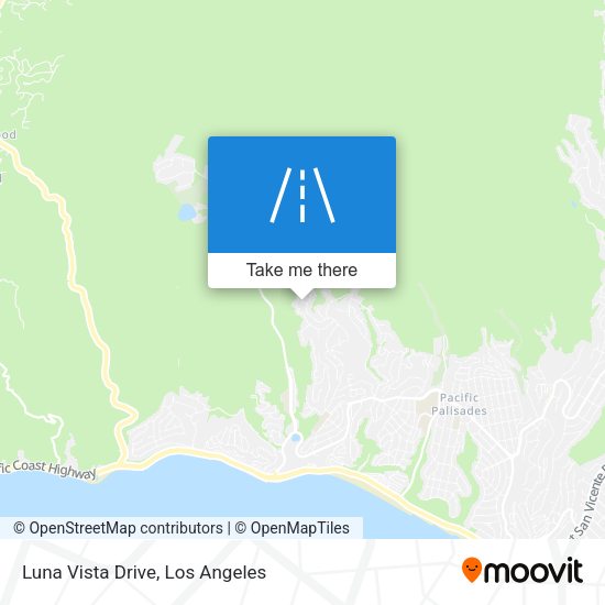 Mapa de Luna Vista Drive