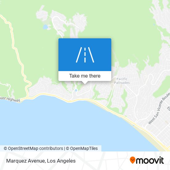 Marquez Avenue map