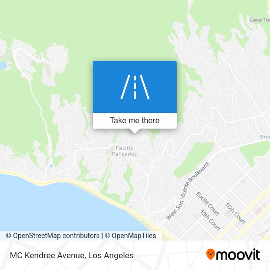 Mapa de MC Kendree Avenue