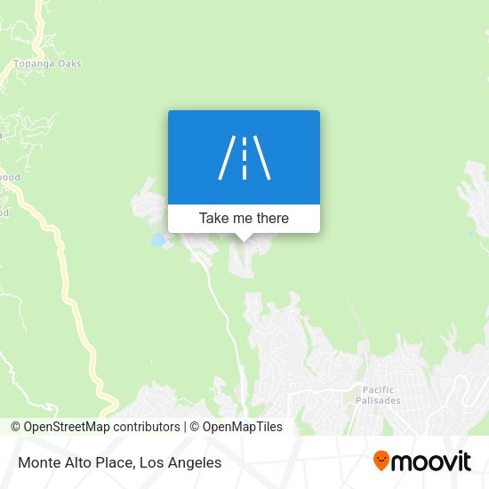 Monte Alto Place map