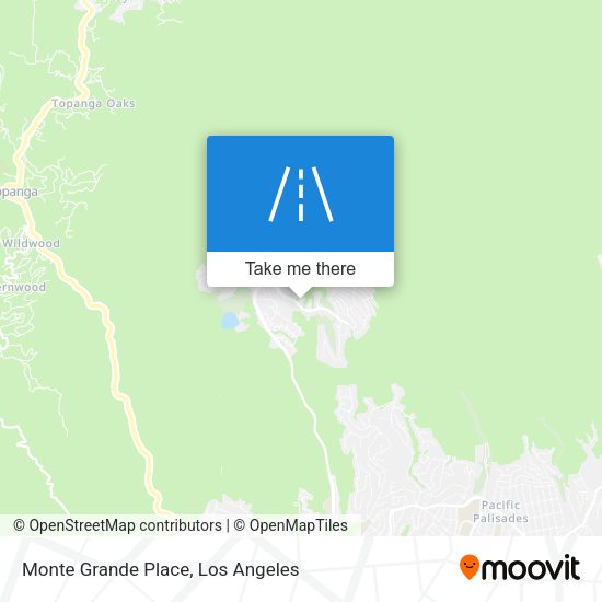 Monte Grande Place map