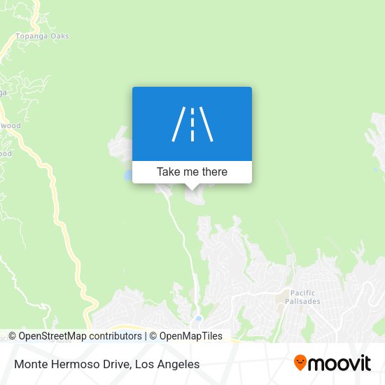 Monte Hermoso Drive map