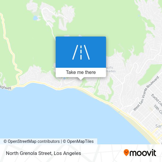 Mapa de North Grenola Street