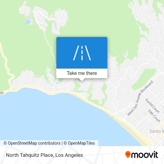 Mapa de North Tahquitz Place