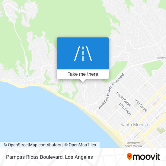 Pampas Ricas Boulevard map
