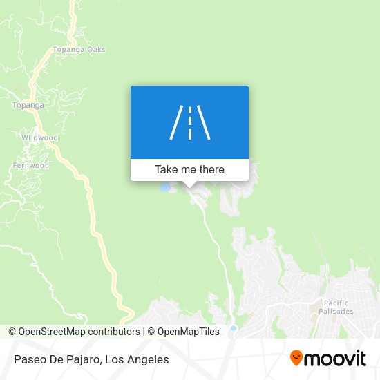 Paseo De Pajaro map