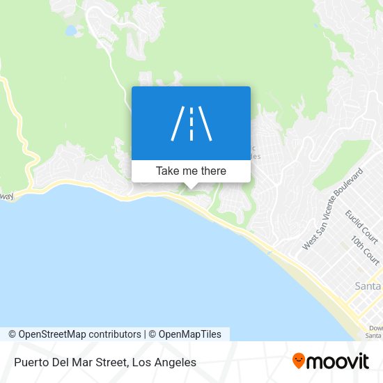 Puerto Del Mar Street map