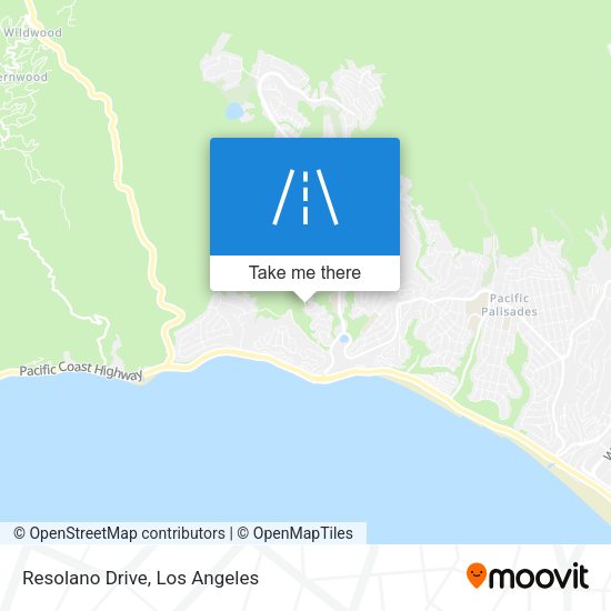 Mapa de Resolano Drive