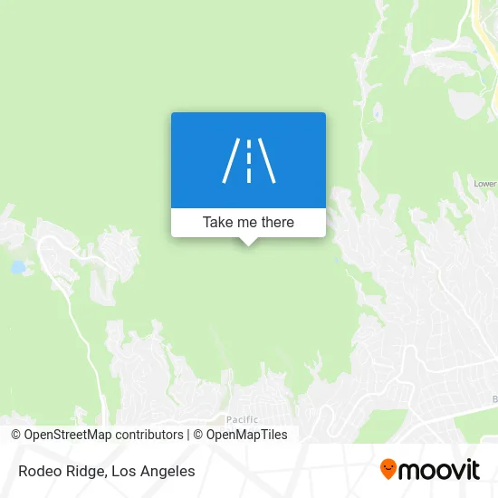 Rodeo Ridge map