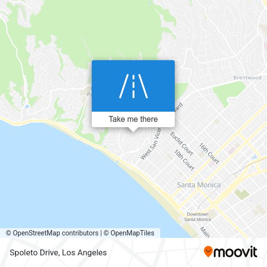 Mapa de Spoleto Drive