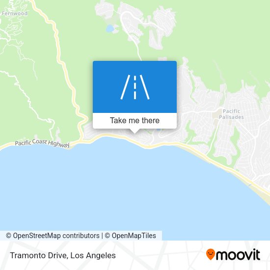 Mapa de Tramonto Drive