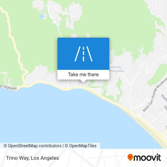 Mapa de Trino Way