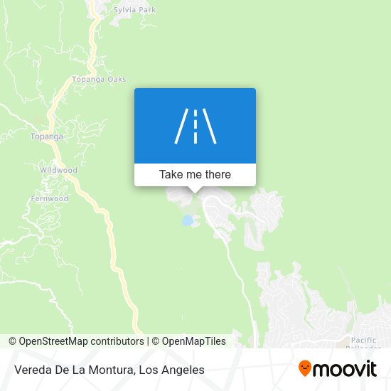 Vereda De La Montura map