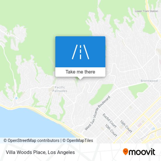 Mapa de Villa Woods Place