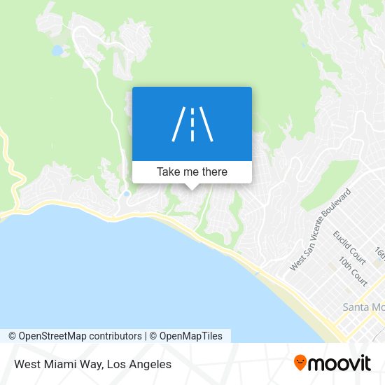 Mapa de West Miami Way