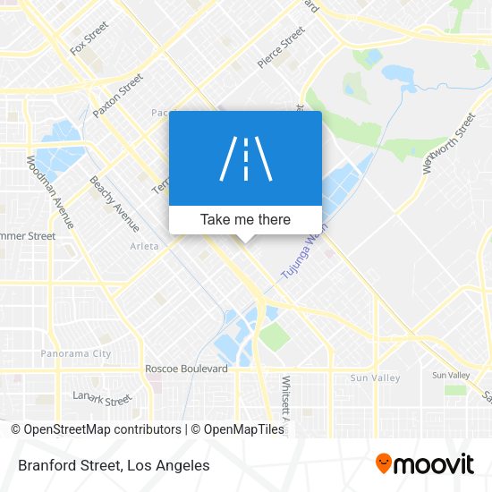 Mapa de Branford Street