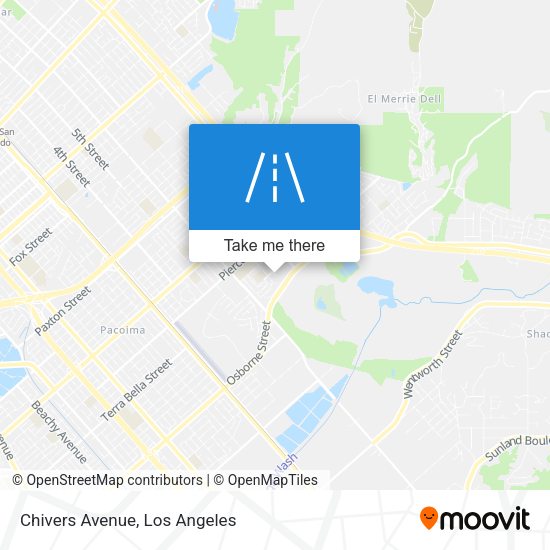 Mapa de Chivers Avenue