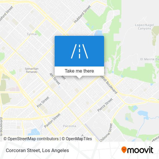 Mapa de Corcoran Street